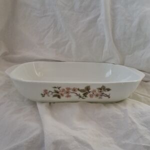 PYREX Casserole Dish, Cherry Blossom Pattern